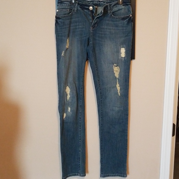 LC Lauren Conrad Denim - LC distressed skinny jeans